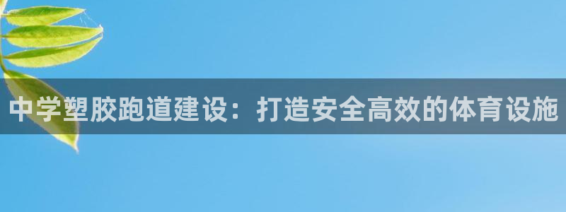 z6com尊龙凯时百家乐下载：中学塑胶跑道建设：打造