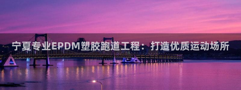 尊龙凯时有假么：宁夏专业EPDM塑胶跑道工程：打造优质运动场所