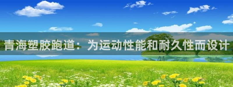 凯时app赢AG发财网来就送38：青海塑胶跑道：为运动性能和耐久性而设计